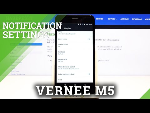 How to Enable LED Notification in VERNEE M5 - Light Up Notifications