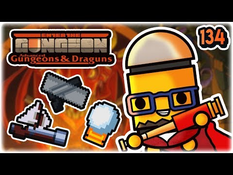 Giant Corsair Army | Part 134 | Let's Play: Enter the Gungeon Advanced Gungeons and Draguns