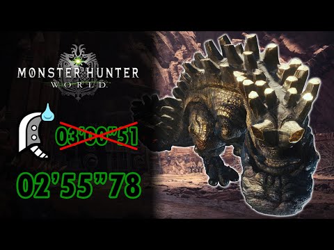MHW | Uragaan 02'55'78 Great Sword Solo (TA wiki rules)