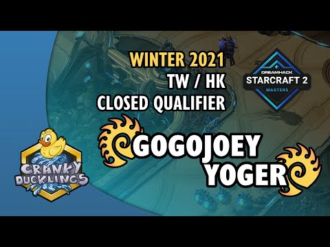 GogojOey vs Yoger - ZvZ | DH Masters: Winter 2021 - TW/HK Closed Qualifier | StarCraft 2 Tournament