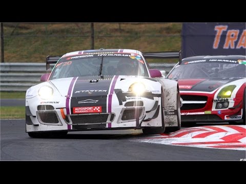 Porsche 911 GT3 R 12H Hungary 2014 Rolf Ineichen Stadler Motorsport race-media.tv Onboard Racing