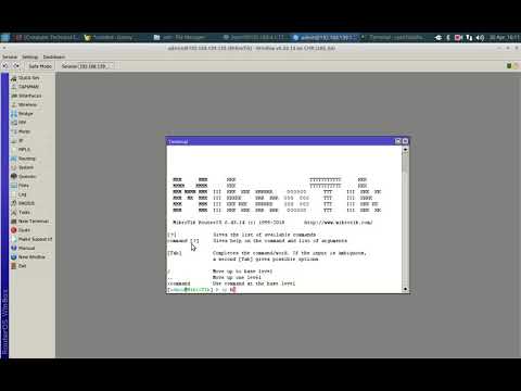 Automation Machine using Ansible RouterOS