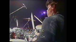 Fields Of The Nephilim - &quot;Chord Of Souls&quot;, live clip as shown on Rockin&#39; In The UK, Oct 88