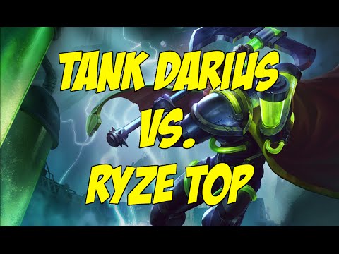 RANKED Darius Top vs. Ryze - DUNK VS. BLUE MAN GROUP