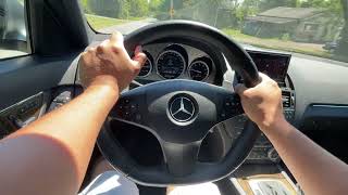 32k-Mile 2009 Mercedes-Benz C63 AMG Driving