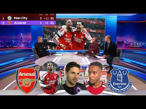 MOTD Arsenal vs Everton 2-0 A Major Win In The Title Race | Mikel Arteta And Konsa Crazy Reaction