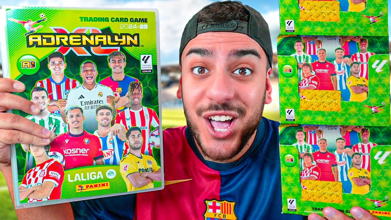 COMPLETO 100% el ALBÚM de LA LIGA 2025 (ADRENALYN XL)