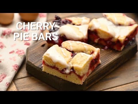 How to Make Cherry Pie Bars