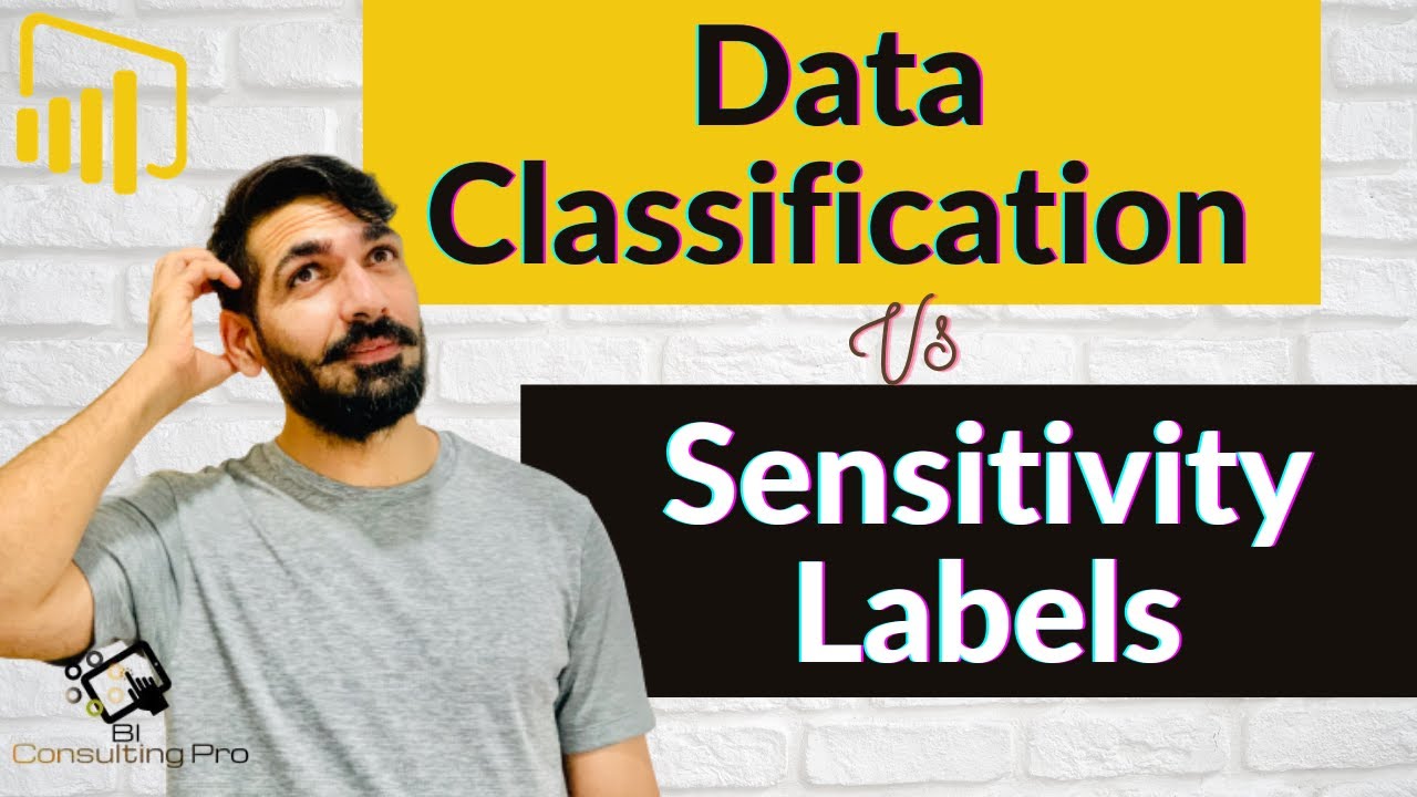 What is Dashboard Data Classification? | Data Classification Vs. Sensitivity Labels