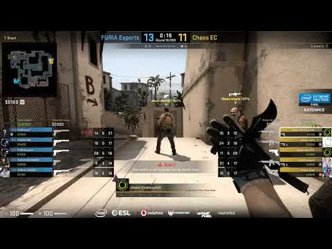 [CS:GO] VINI AMAZING BOMB DEFUSE!!! Furia vs. Chaos - (IEM Katowice NA) #twitch #CSGO