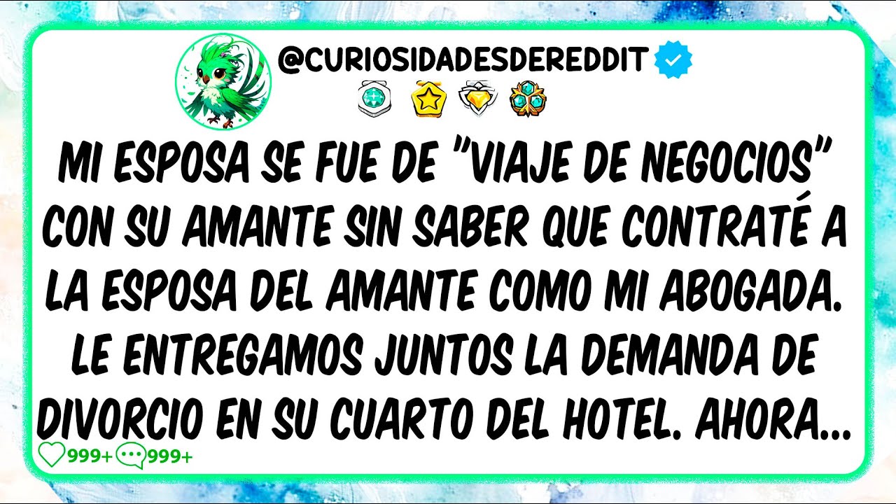 Mi esposa se fue de "viaje de NEGOCIOS" con su amante sin saber que contraté a la ESPOSA del amante
