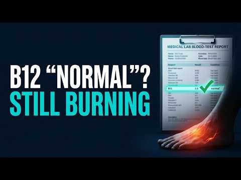Your B12 Is "Normal" — So Why Do Your Feet Still Burn?