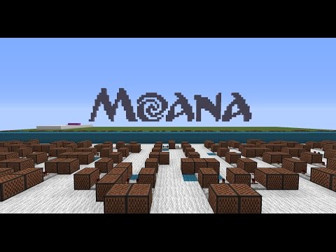 Moana - You're Welcome [Minecraft Noteblocks]