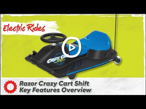 Introducing the new Crazy Cart Shift from Razor - Incredible drifting go kart FOR KIDS!