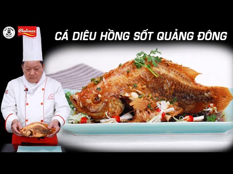 Cá chiên xù - Cách làm Cá Diêu Hồng chiên xù sốt Quảng Đông ngon | Kỹ Năng Vào Bếp