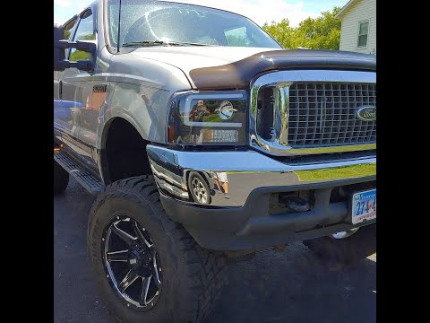 RESULTS UPDATE AND NIGHT VIDEO SPYDER HEADLIGHTS UPGRADE WITH HALO EXCURSION F250 F350