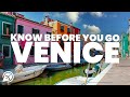 Things to KNOW before you VISIT VENICE
