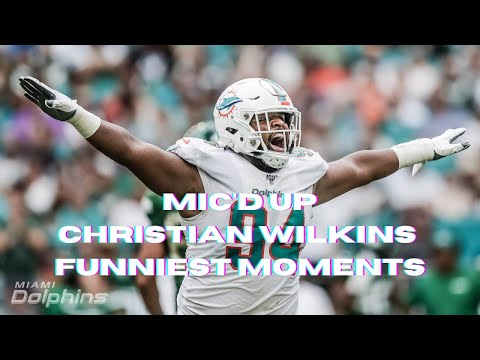 CHRISTIAN WILKINS FUNNIEST MIC'D UP MOMENTS
