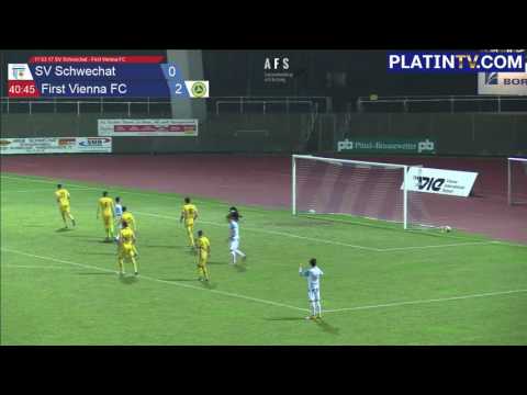 17.03.17 SV Schwechat - First Vienna FC - Highlight  (1. Halbzeit / 40:50) am 17.03.2017 20:13