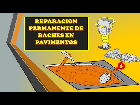 Como Reparar un Bache de Asfalto u Hormigón