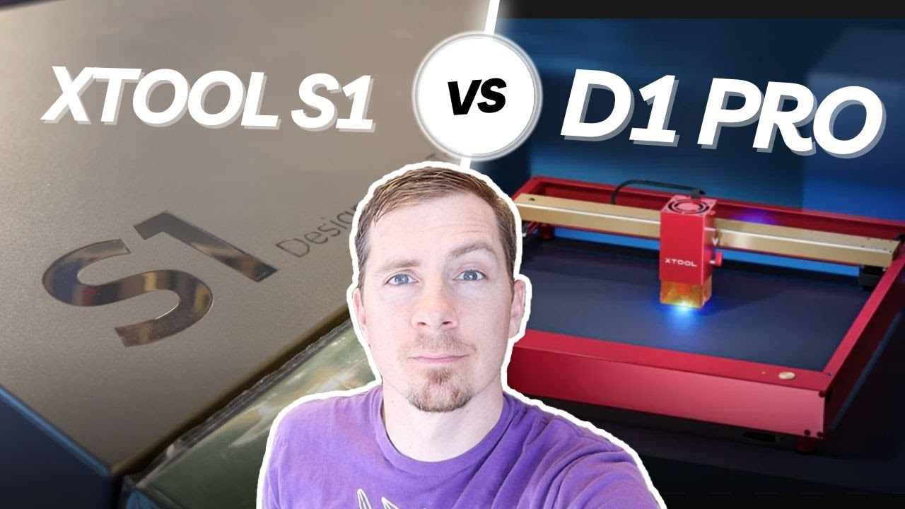 Does the xTool S1 Make The D1 Pro Obsolete?!? // 40W Laser Comparison