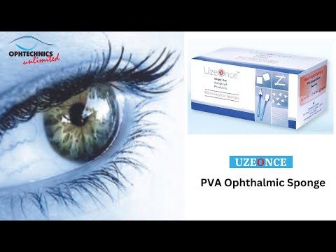 PVA Ophthalmic Sponge Spear