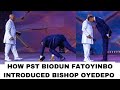 🥺COZA PST BIODUN FATOYINBO PROSTRATES TO WELCOME BISHOP DAVID OYEDEPO- SEE HOW HE INTRODUCED HIM