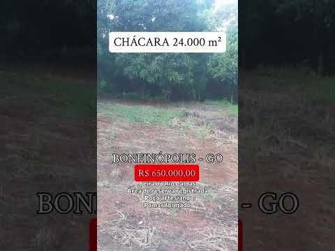 Chácara de 24.000m em Bonfinópolis Go / whatsapp 62 99373-6407