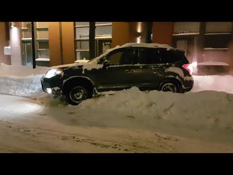 Subaru Forester XT 2014 - In Thick Snow