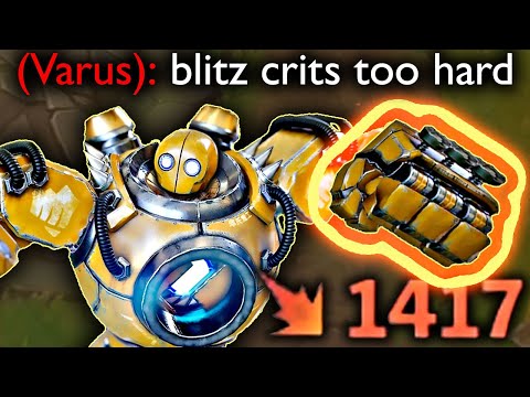FULL CRIT BLITZCRANK IS NEW META