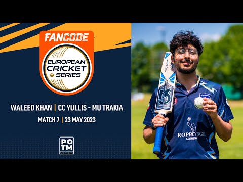 POTM: W.Khan - PLO vs TRK | Highlights | FanCode ECS Bulgaria | 23 May 2023 | ECS23.362