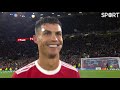 Ronaldo rescues United vs Villarreal | FT scenes at Old Trafford