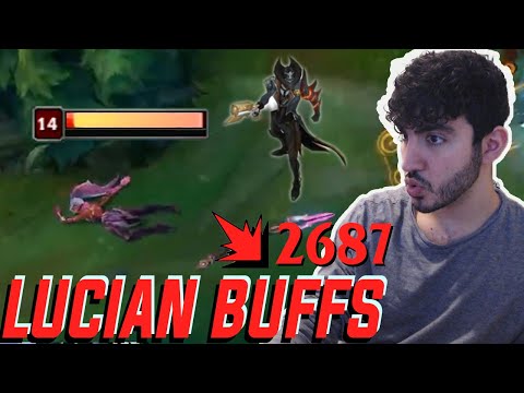 LUCIAN BUFFS IN SEASON 12 | LL TRIGGER