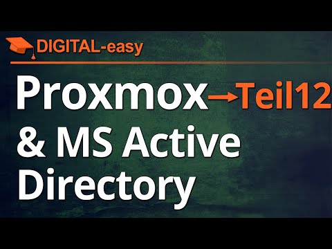 Proxmox VE 8 & VE 9 - Teil 12 - Microsoft Active Directory installieren, PVE Netzwerkkonfiguration