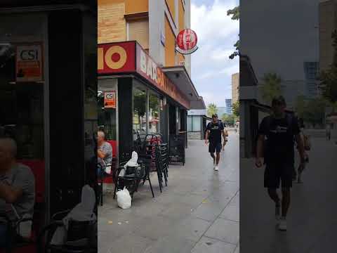 Walking around in Hospitalet - It's a lot different to the centre of Barcelona/Cataluna