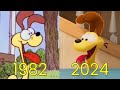 Evolution Of Odie In Garfield Movies TV 1982 2024