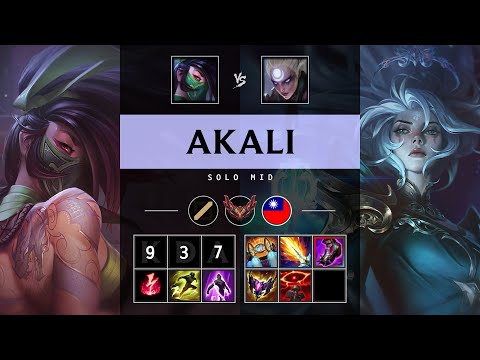 Akali Mid vs Diana - TW Grandmaster Patch 25.13