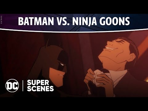 Trailer DC Super Scenes: Batman vs. Ninja Goons