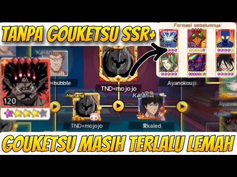 LINEUP PENGHANCUR GOUKETSU SSR+, GOUKETSU TIDAK BEGITU OVER POWER - One Punch Man The Strongest