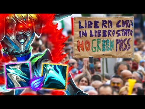 NASUS CONTRO I MANIFESTANTI - League of Legends ITA #2856