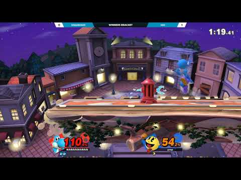 Rushdown 60 - DisqoBunny (Falco, Yoshi) vs Hop (Pac-Man) Winners Semifinals - SSBU