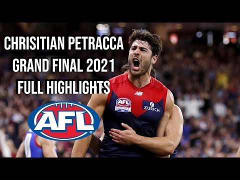 Christian Petracca AFL Grand Final - Full Match Highlights (39 Disposals, 2 Goals)