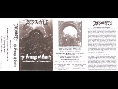 DESOLATE (USA/MA) - The Scourge Of Sanity Demo 1995 [FULL DEMO]