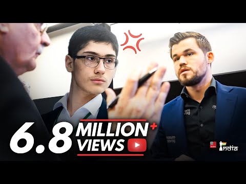 The big controversy in the game of Magnus Carlsen and Alireza Firouzja at the World Blitz 2019