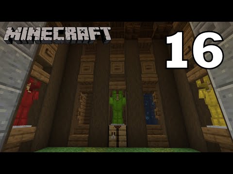 EPIC Minecraft Adventure: Leaves above the stairway