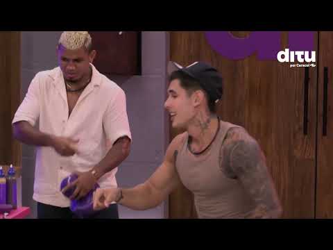 Así fue la llegada de Lucho y Potro a la Suite Ditu