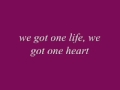 One Life Stand Lyrics - Longo & Wainwright Feat ...
