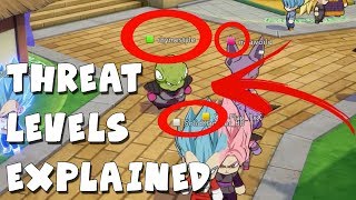 HOW TO INCREASE YOUR THREAT LEVEL! Color Square Rank System Explained | Dragon Ball FighterZ