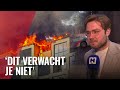 Zeer grote brand Joan Muyskenweg: bewoners geëmotioneerd