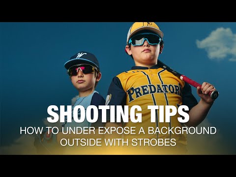 How To Under Expose A Background With Strobes